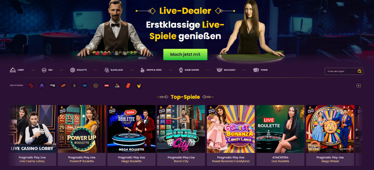 BIZZO casino Live Dealer