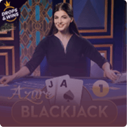 BIZZO casino Blackjack 1 - Azure